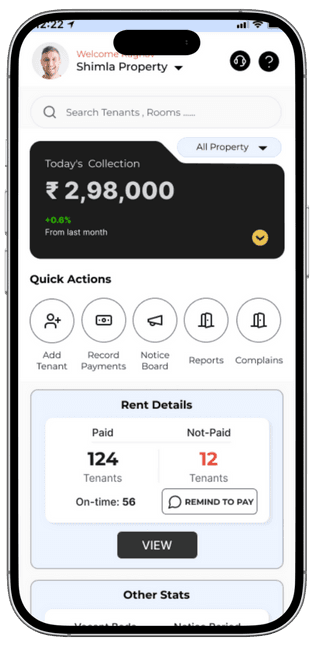 PG Master App - Property Management
